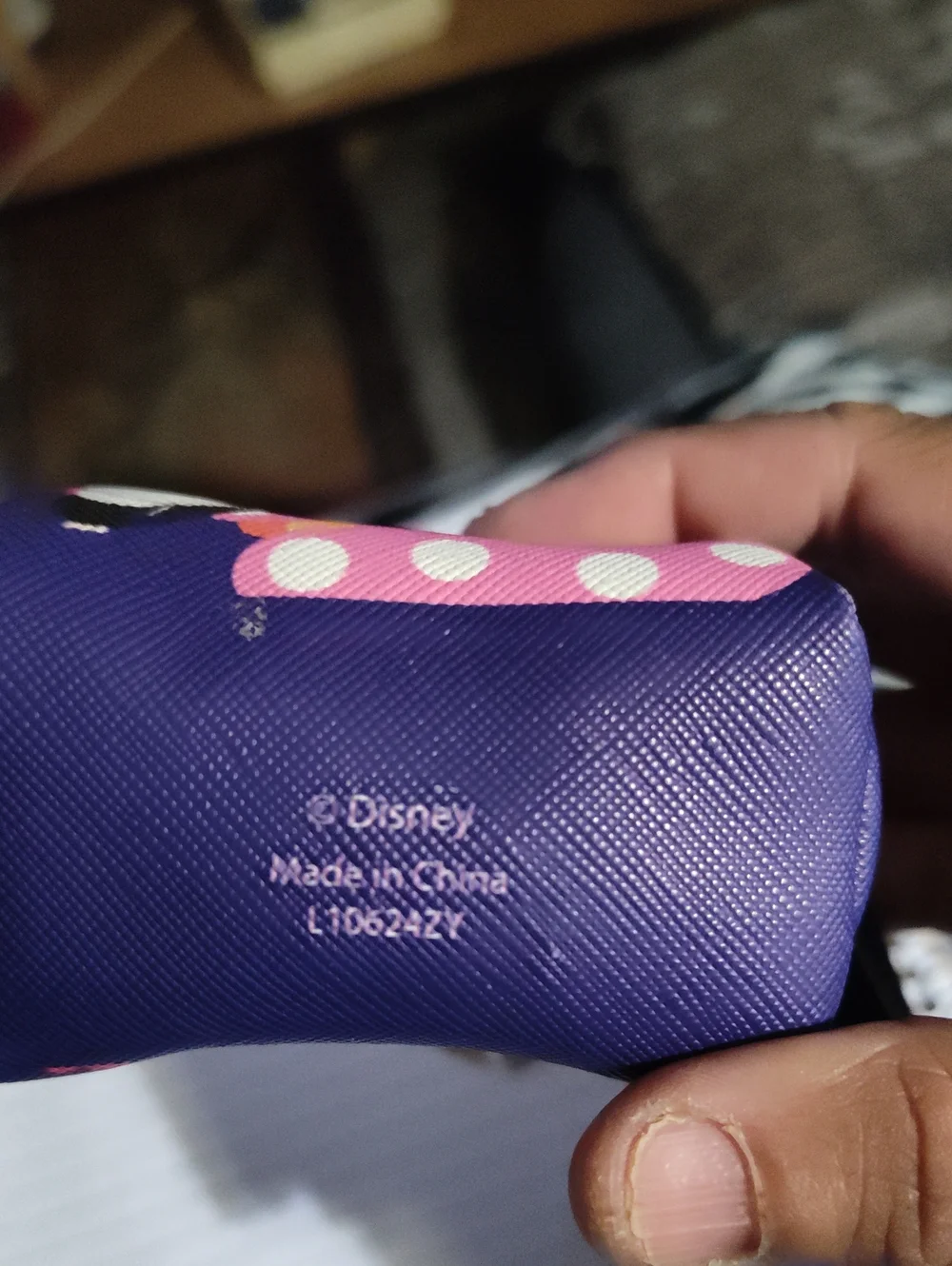 Disney Minnie Mouse Mini Backpack Pouch in Pink and Navy